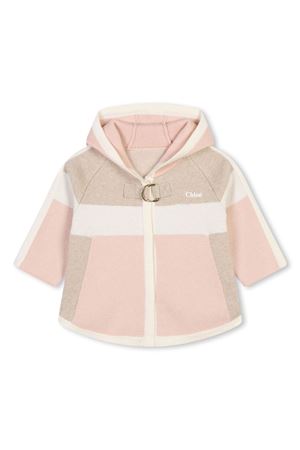 pink cotton coat CHLOE' KIDS | C20261S02